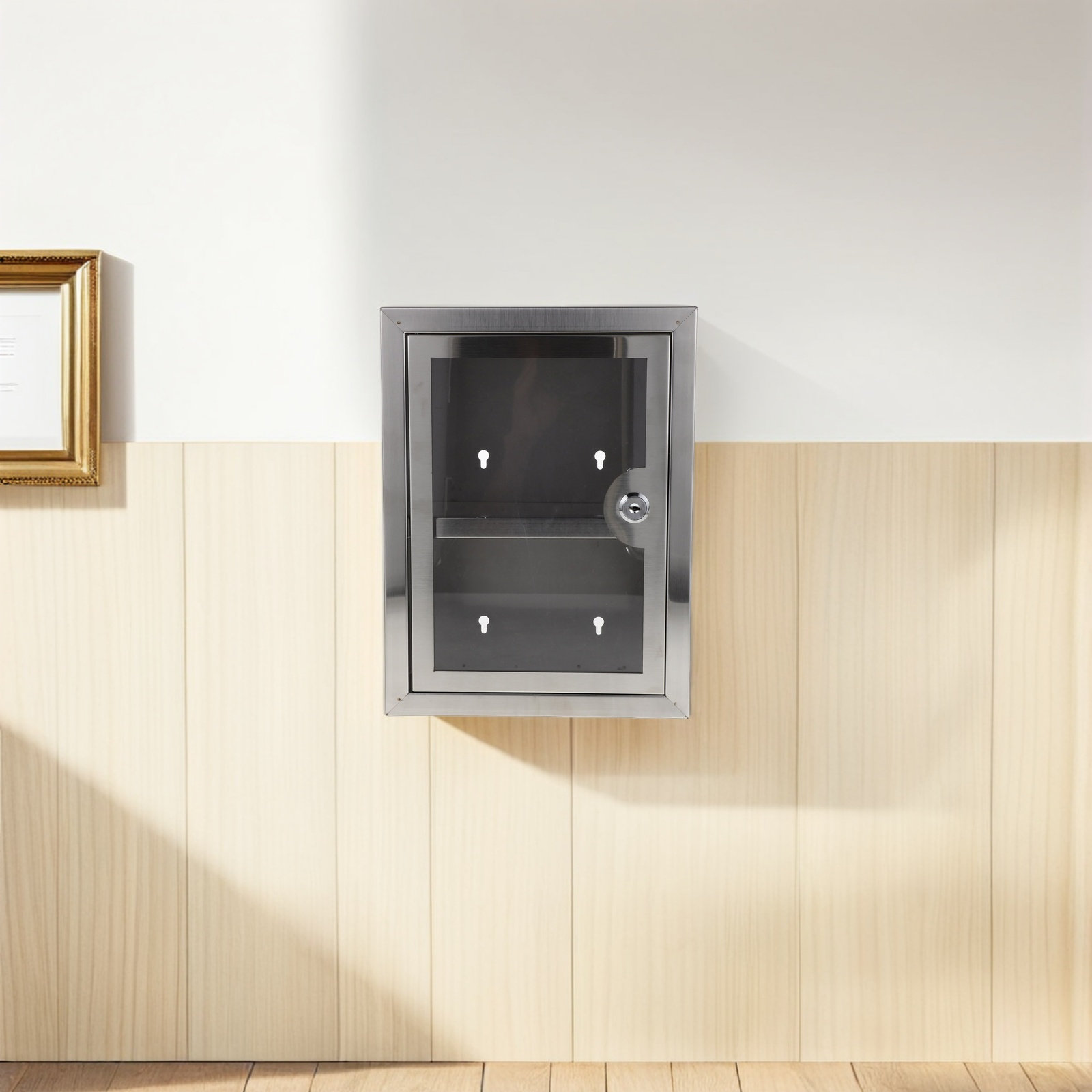 Armario Metálico de Pared con  - Medicine Cabinet Lock reseña y precio